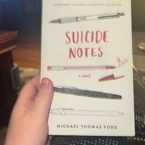 I’m selling a book called sucide notes